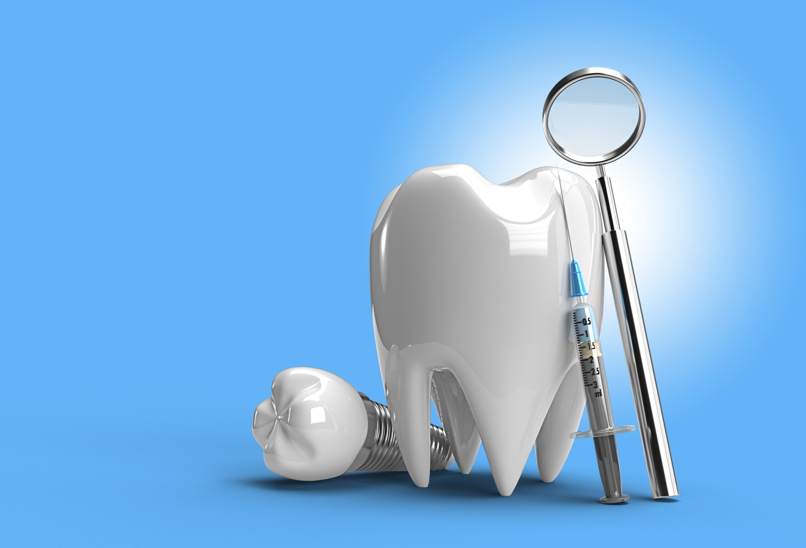 Dental Implants Surgery Concept Pen Tool Created Clipping Path I Dental Implants Surgery Concept Pen Tool Created Clipping Path Included in JPEG Easy to Composite.